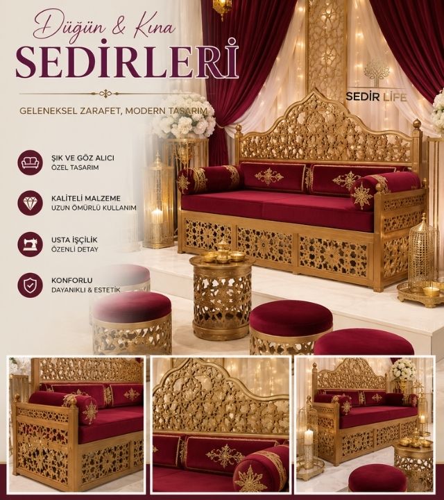 Düğün ve Kına Sedirleri