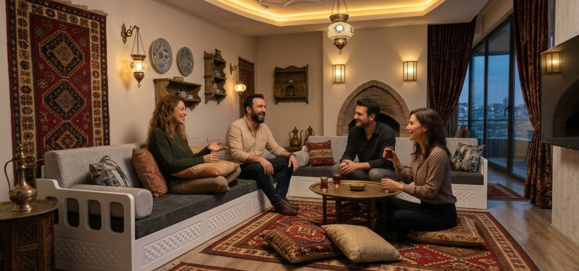 Şark Odası Sedir İmalatı Sedir Life