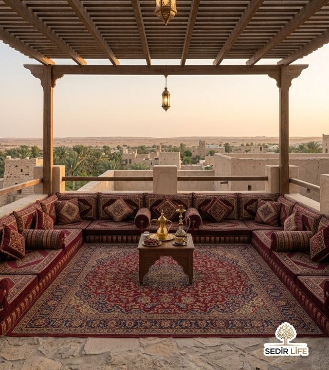 Arap Tipi Majlis Sedirler