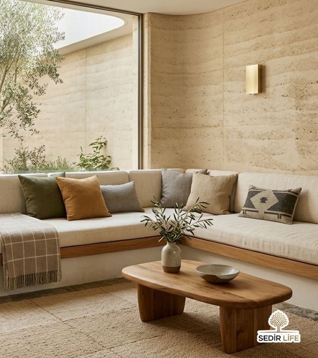 Modern ve Minimalist Sedirler